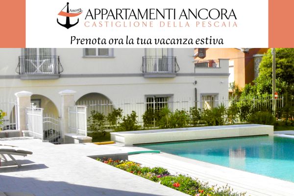 Alloggi Castiglione della Pescaia, perchè prenotare ora la tua prossima vacanza Estiva. Residence Villa Ancora